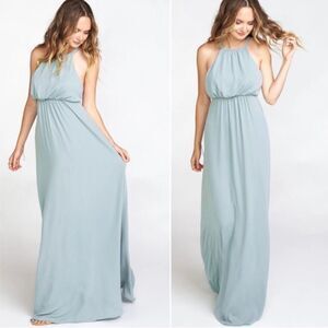 Show Me Your MuMu Light Blue Maxi Dress